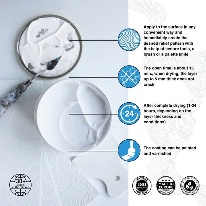 White Smooth Structuring Paste LITE | Különböző mennyiségek (3)