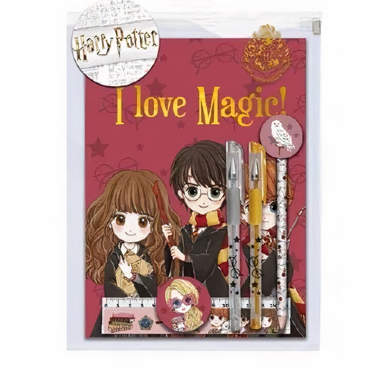 Harry Potter jegyzetfüzet - 6 részes kiegészítő készlet