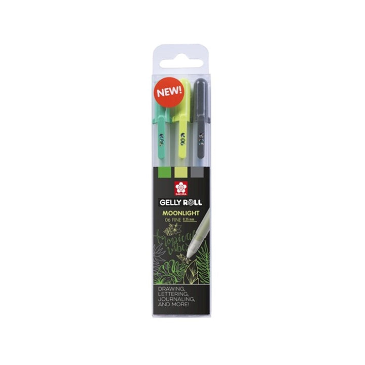 Zselés tollak Sakura Gelly Roll MOONLIGHT - 3 db