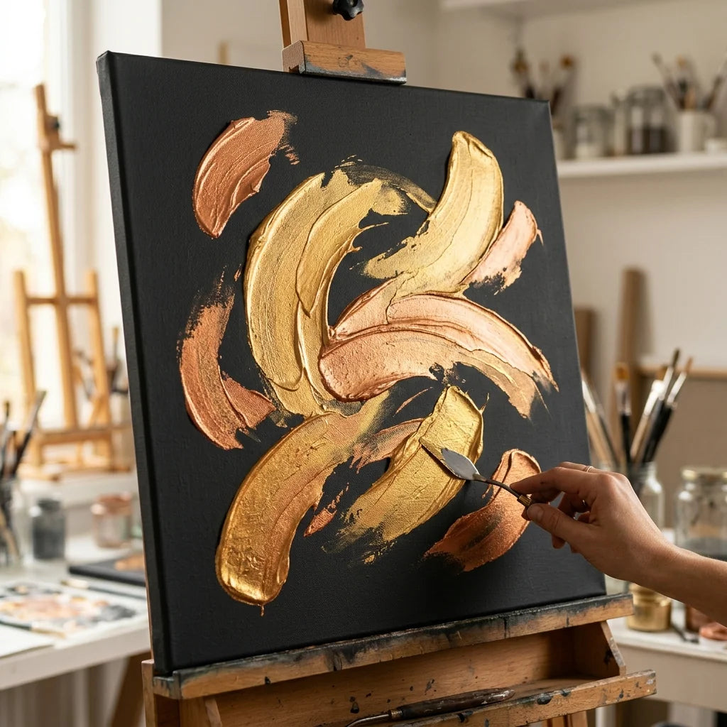 Metál akril akcentusok az El Greco-val